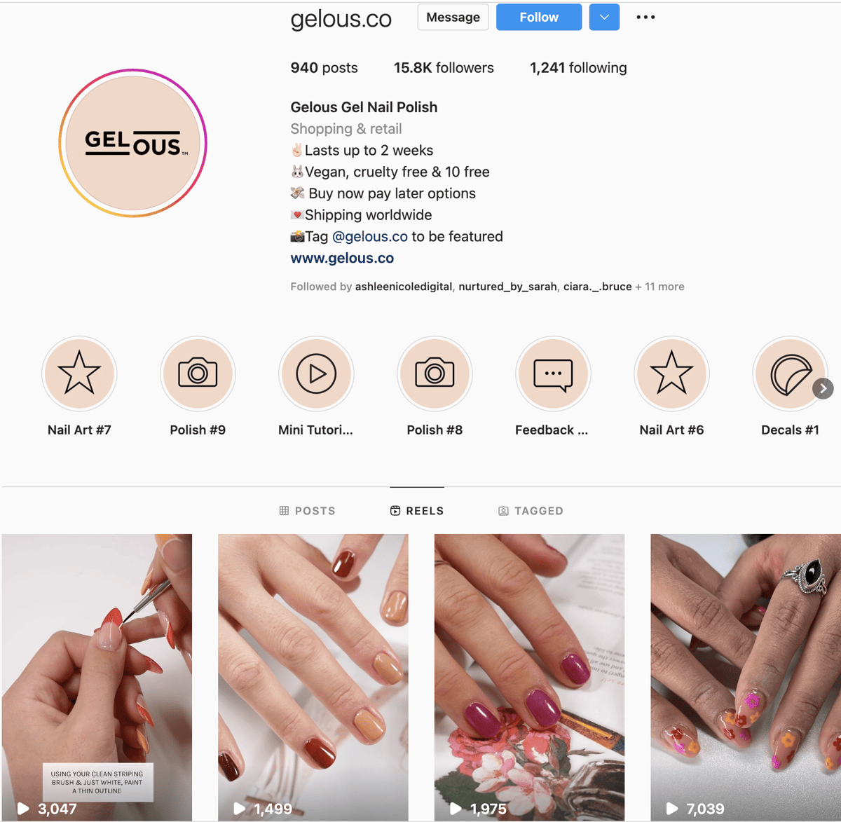 instagram marketing gelous nz