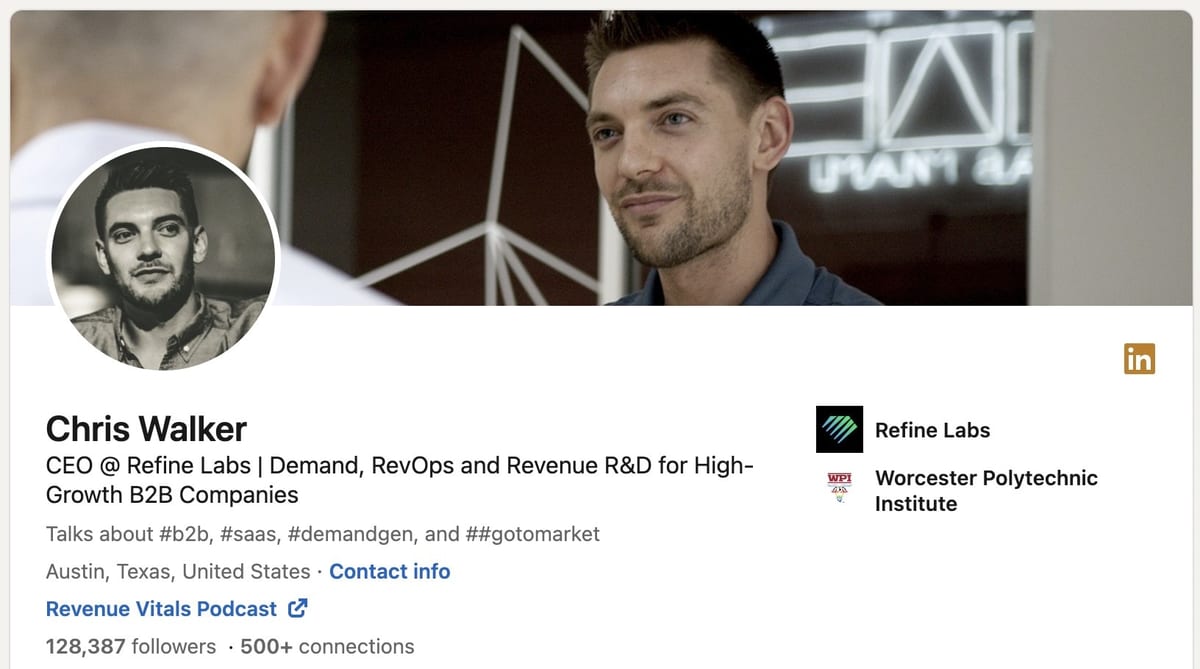 linkedin new zealand chris walker